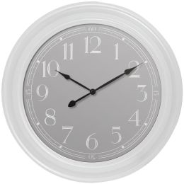 Westclox 33095W 22" White Wall Clock
