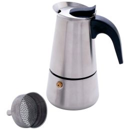 Chef&apos;s Secret&reg; Heavy-Gauge Stainless Steel 4-Cup Espresso Maker