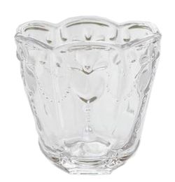 Vintage Embossed Wine Glass Stylish Juice Glass Water Glass
