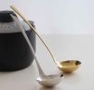 Stainless Steel Long Handle Soup Spoon Scoop Kitchen Cooking Tool Gold
