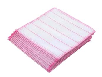 [C] Set of 10 Kitchen Dish Towels Dish Cloths Absorbent Kitchen Towels