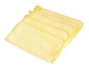 [Yellow] Set of 5 Coral Velvet Kitchen Dish Towels Dish Cloths Absorbent Towels
