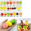40pcs Artificial Lifelike Carambola Fake Fruit Home Kitchen Decor