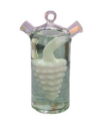 Creative Cocktail Glass Double Pipe Shape Drink Cup Wine Glass