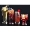 Elegant Goblet Party Glasses Heavy Base Juice Glasses Drinking Wine Cups, #A 5