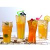 Elegant Goblet Party Glasses Heavy Base Juice Glasses Drinking Wine Cups, #A 12