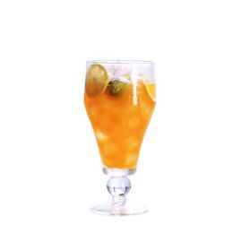 Elegant Goblet Party Glasses Heavy Base Juice Glasses Drinking Wine Cups, #A 27