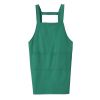 Green Cotton Home Kitchen Apron Coffee Shop Waiter Fashionable Waterproof Apron