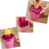 Multifunction Juicer Manual Juicer Fruit Juice Machine With Cup ( Red )