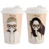 Creative Couple Milk Cup Breakfast Cup Mug Cup Coffee Cup Love Couple 2PCS