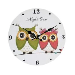 Creative Mute Wall Clock Quartz Clock For Sitting Room/Bedroom White
