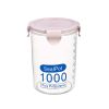 2 pieces Food Storage Containers Milk Powder Containers Jars, PINK, 1000ml