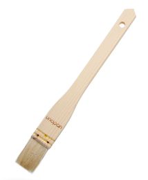 Set of 2 Fleece Kitchen Wooden Handle Basting Baking Pastry Brush, 230*25*35mm