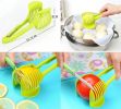 Fruit Vegetable Cutter Cantaloupe Melon Lemon Slicer Kitchen Cutting,Green