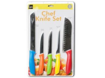 Colorful Chef Knife Set