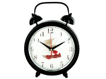 Decorative Metal Desk Clock