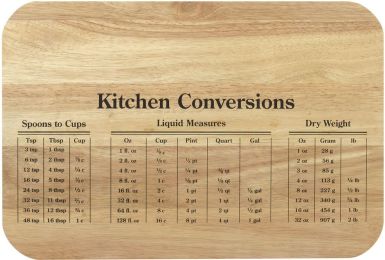 Kitchen Conversion Cutting Board Case Pack 10