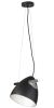 Dainolite Home Indoor Decorative 1-Light Adjustable Pendant on Chrome Bar - Matt Black Finish