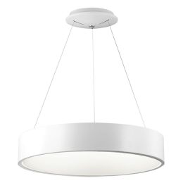 Dainolite Home Indoor Decorative 36 Watt LED Pendant - 24" Diameter White