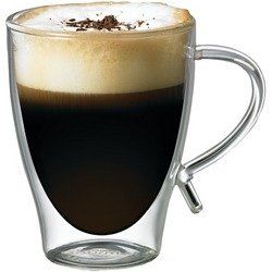 Starfrit 12-ounce Double-wall Glass Coffee Cup
